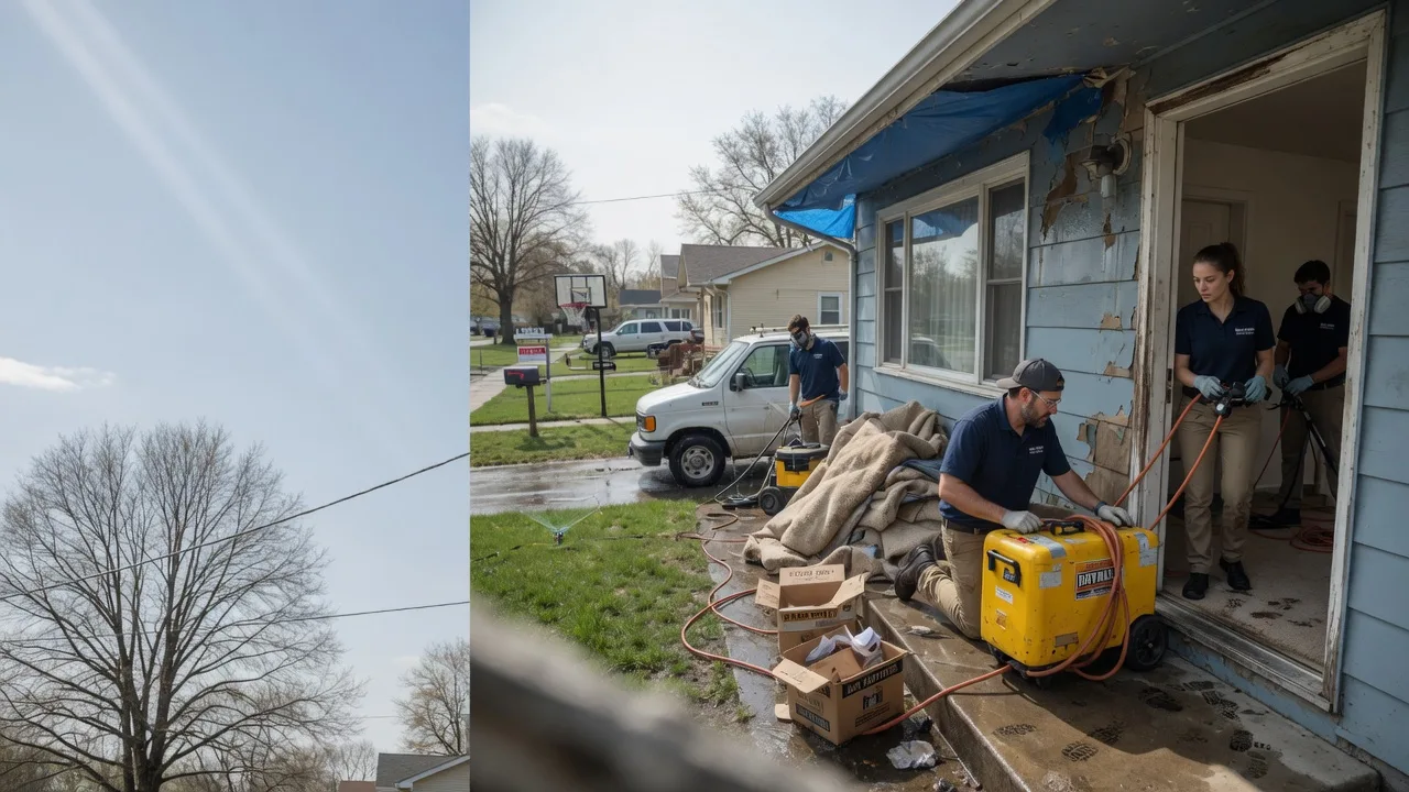 Basement Flood Cleanup in Jeddo, MI near me